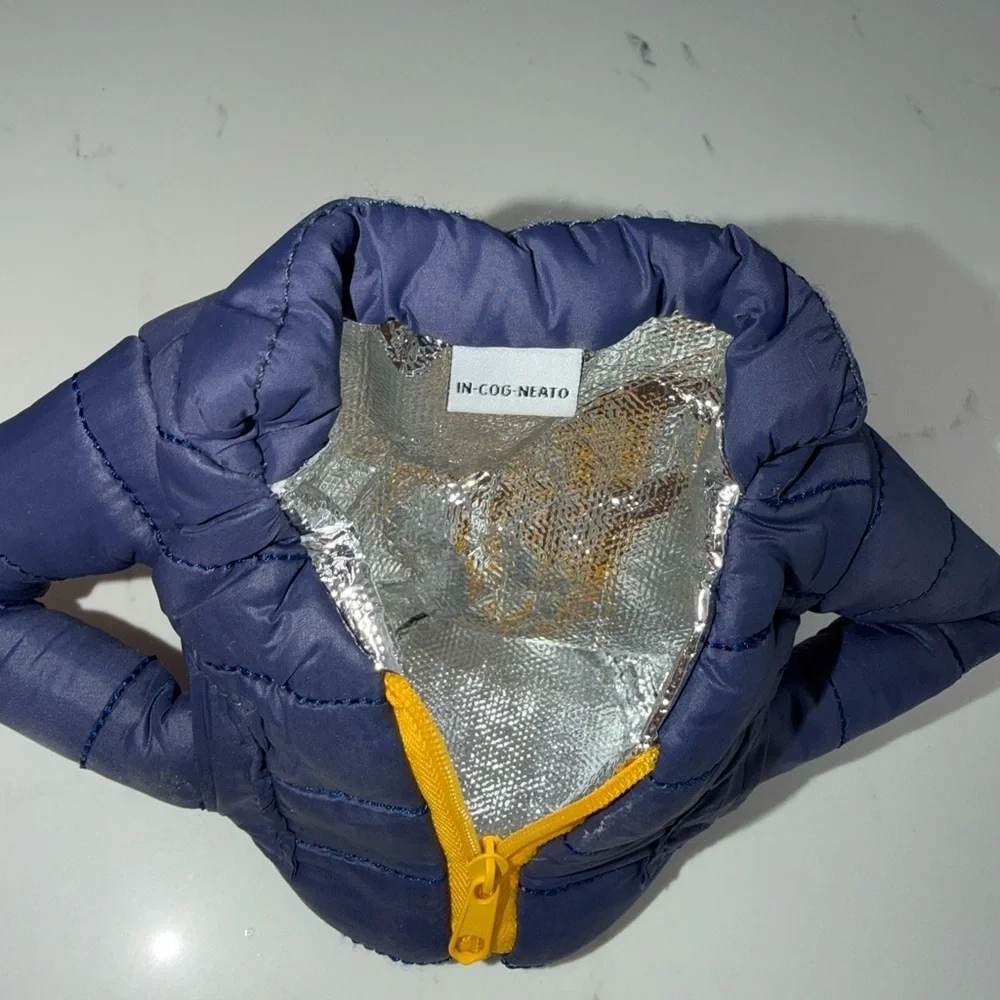Orange and Blue Can Puffer Jackets (2)
